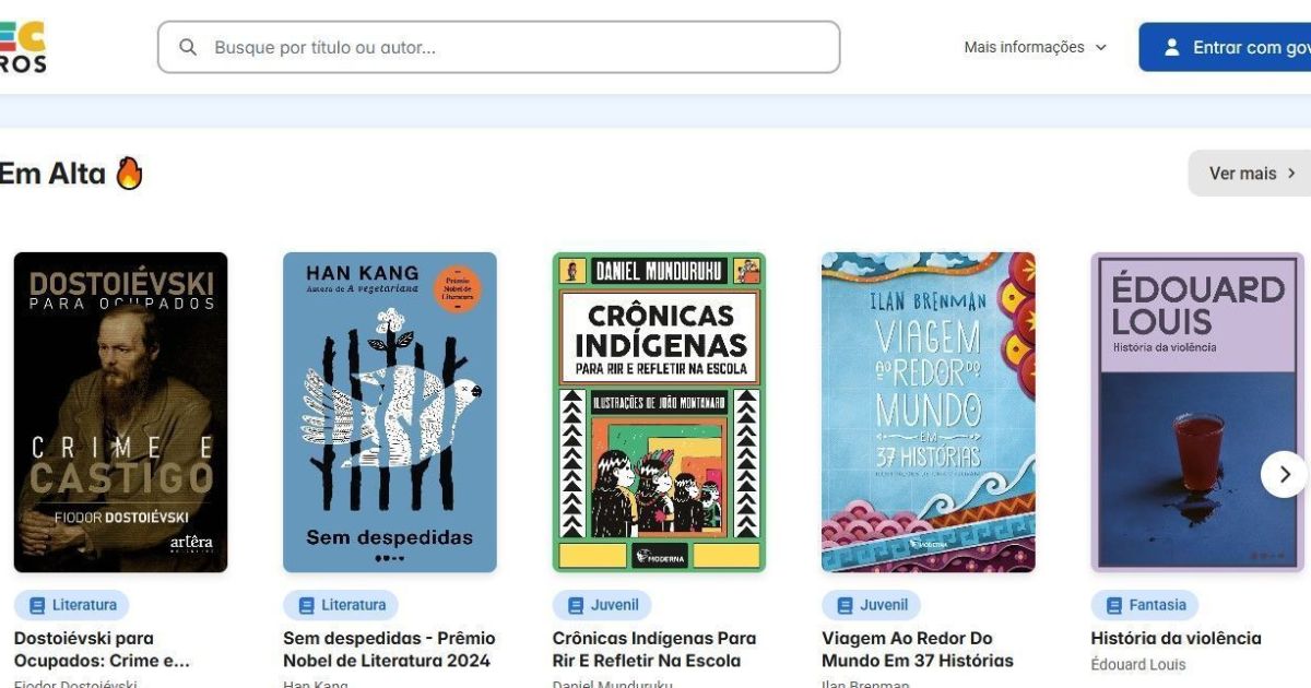 Free books in MEC app? Find out how to use the platform