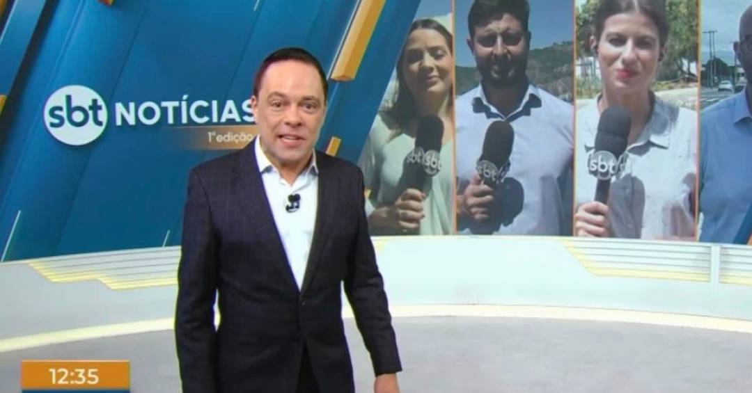 SBT displays fake news created by AI live on news program