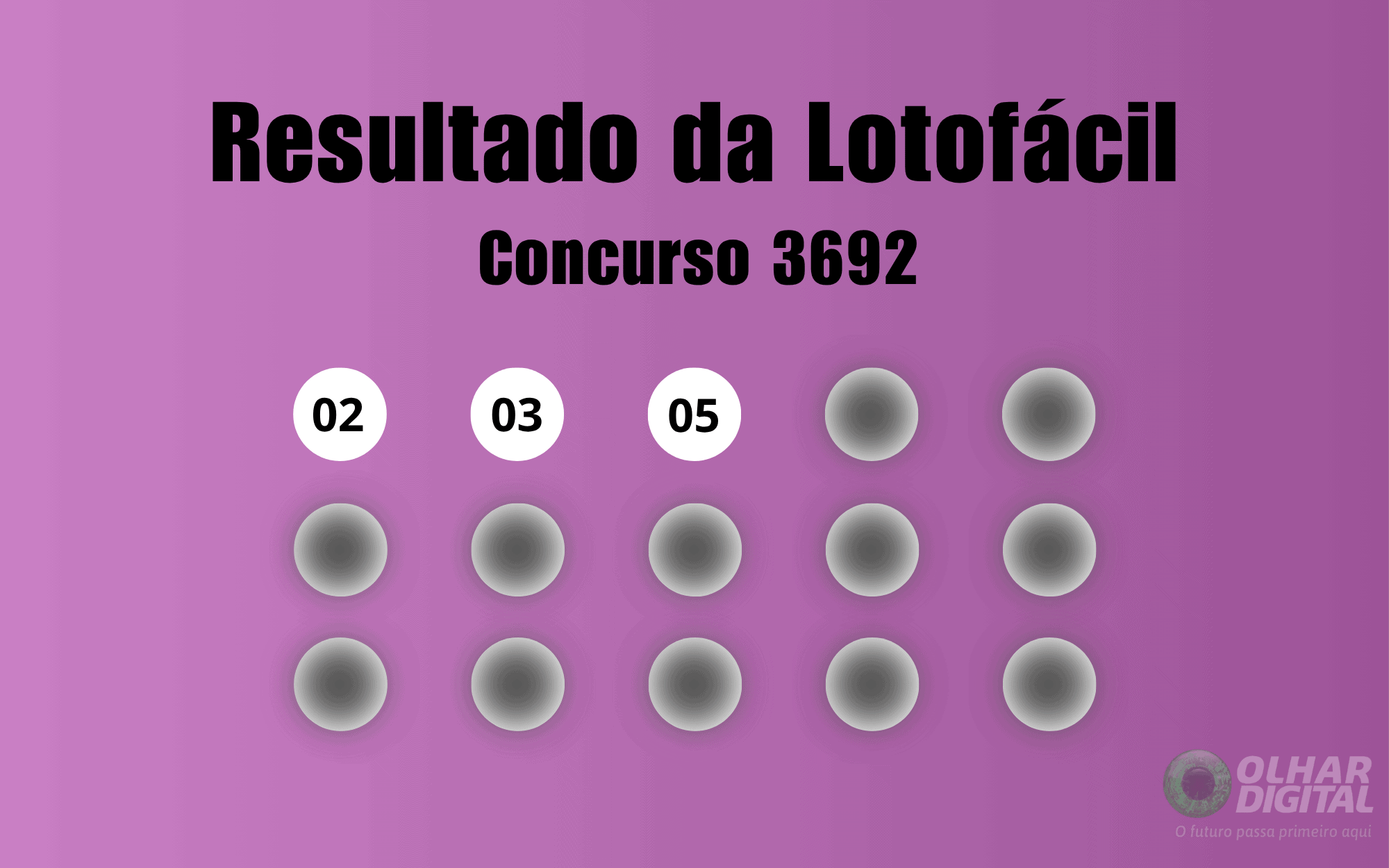 Lotofácil today: see numbers and winners of contest 3692 (Friday, 05/22)