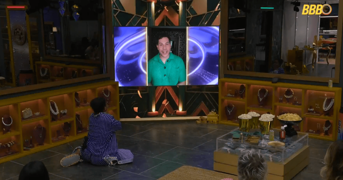 BBB 26: Milena throws herself on the floor when she sees a message from Christian Chávez, from RBD