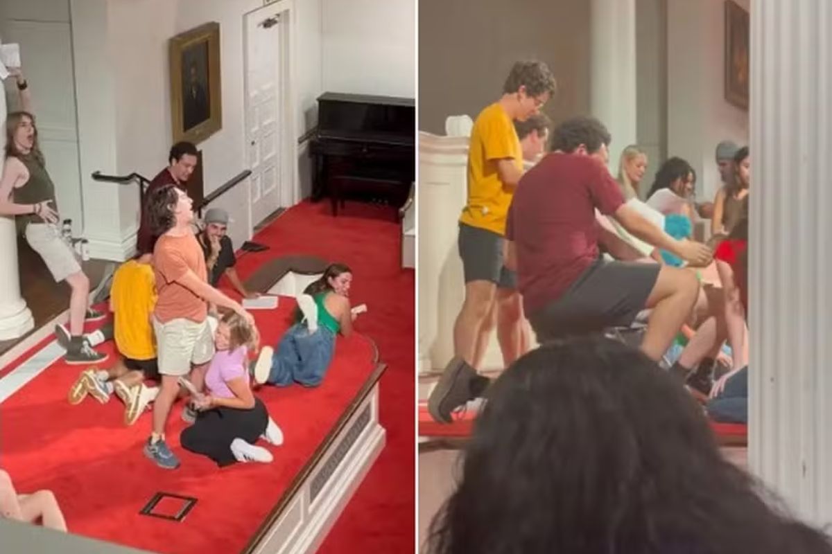 University Performance Simulates Sexual Acts