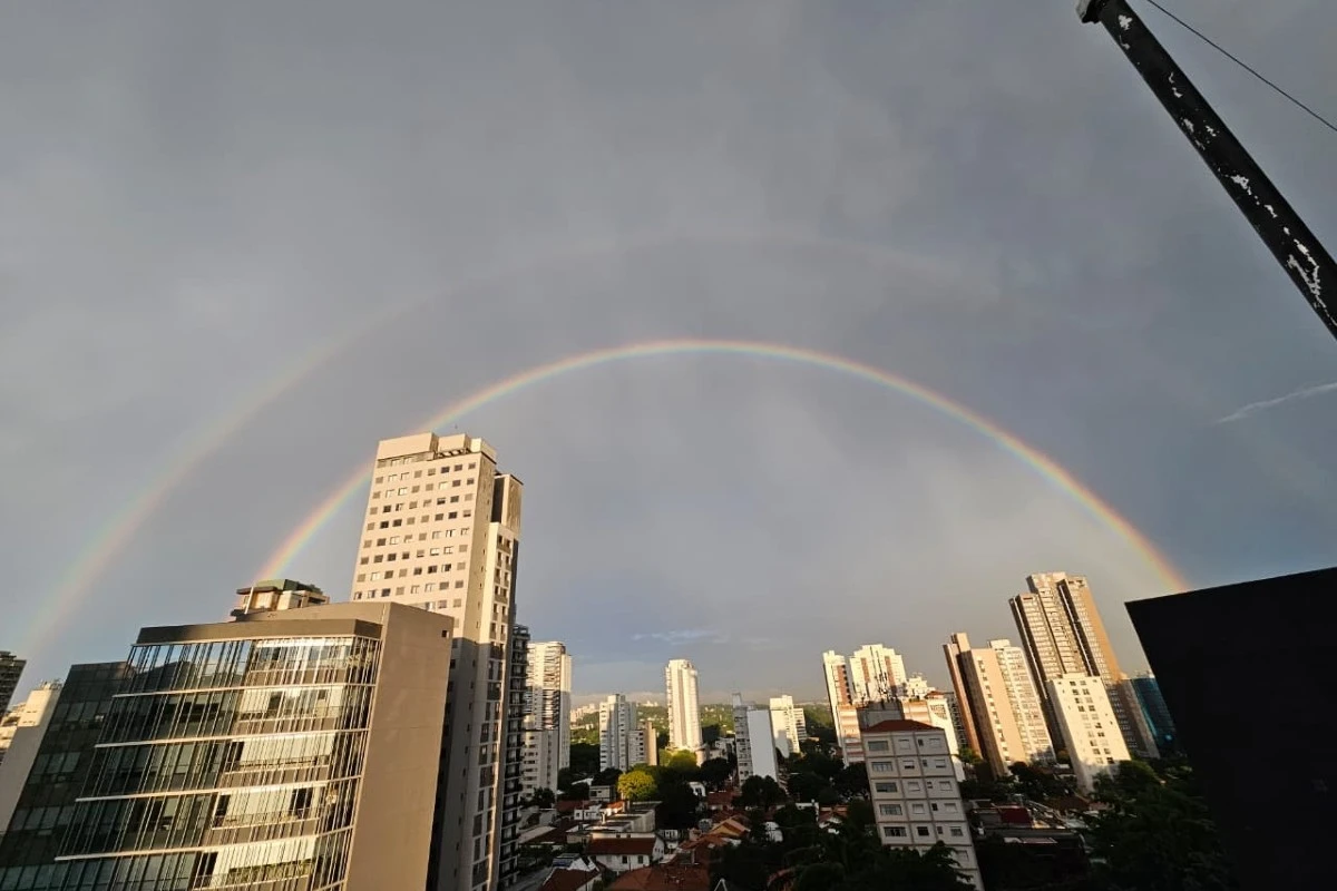 Two Pots of Gold? Double Rainbow Forms in the Sky of SP